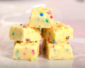 Birthday Cake fudge recipe