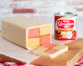 Battenberg cake image