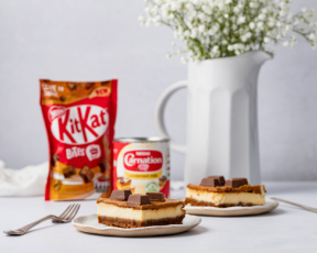 Biscoff KitKat Cheesecake Bites