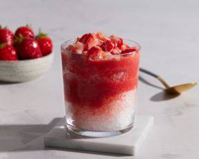 Strawberry &amp; Milk Shaved Ice