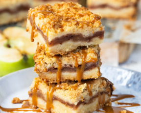 Apple Caramel Bars