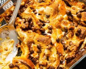S'mores Bread and Butter Pudding Recipe