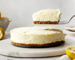 No-Bake White Chocolate and Lemon Cheesecake
