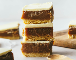 White Chocolate Millionaire's Shortbread