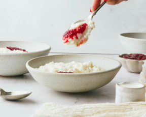 Condensed Milk Rice Pudding