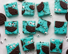 Cookie monster fudge recipe