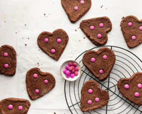 Valentine’s Double Chocolate Cookies
