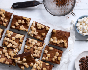 Hot Chocolate Brownies