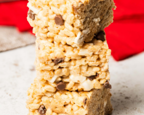S’mores Rice Krispy Squares