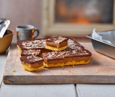 Easy Millionaires Shortbread