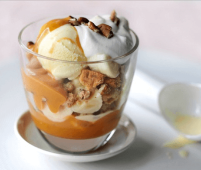 Banoffee Ice Cream Sundaes