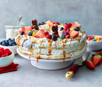 Caramel Easter Celebration Pavlova