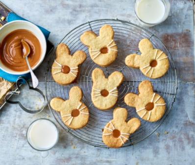 Easter Caramel Bunny Biscuits