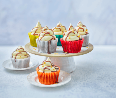 Chocolate Drizzle Cupcakes