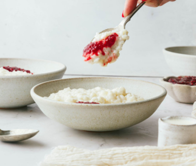 Condensed Milk Rice Pudding