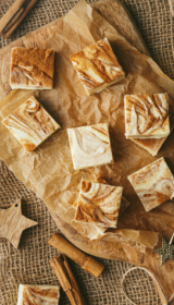 Cinnamon Bun Fudge